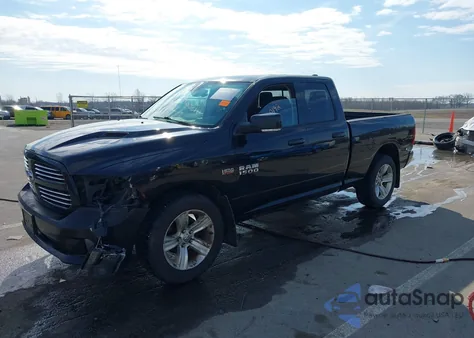 2015 Ram 1500 Sport z USA, uszkodzony, nr VIN 1C6RR7HT3FS549605